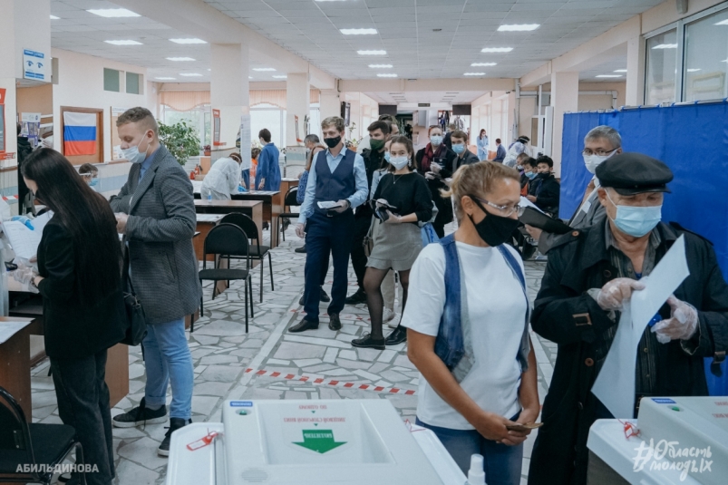 Молодежь Приангарья принимает участие в выборах депутатов Госудумы Российской Федерации