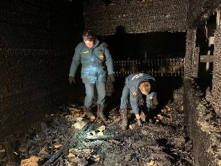 Двое детей погибли на пожаре в Черемховском районе