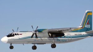 Самолет Ан-24 аварийно приземлился в Усть-Куте