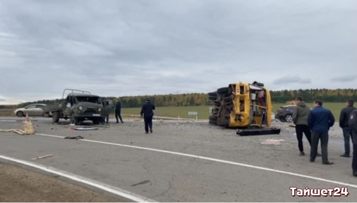 ДТП со школьным автобусом произошло в Иркутской области