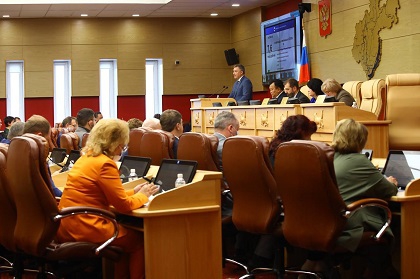 Законодательное Собрание приняло отчет губернатора Иркутской области о работе правительства в 2020 году