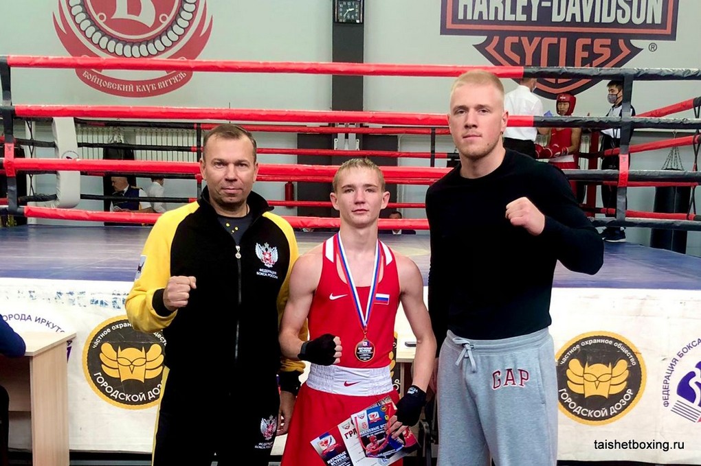 Андрей Соловьёв из Тайшета вошёл в состав сборной Иркутской области по боксу