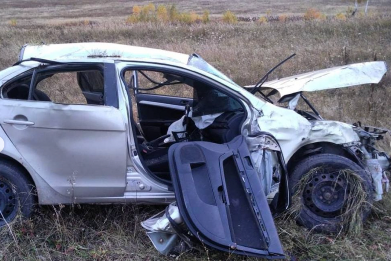 Два пассажира Mitsubishi Lancer погибли в ДТП в Черемховском районе Иркутской области