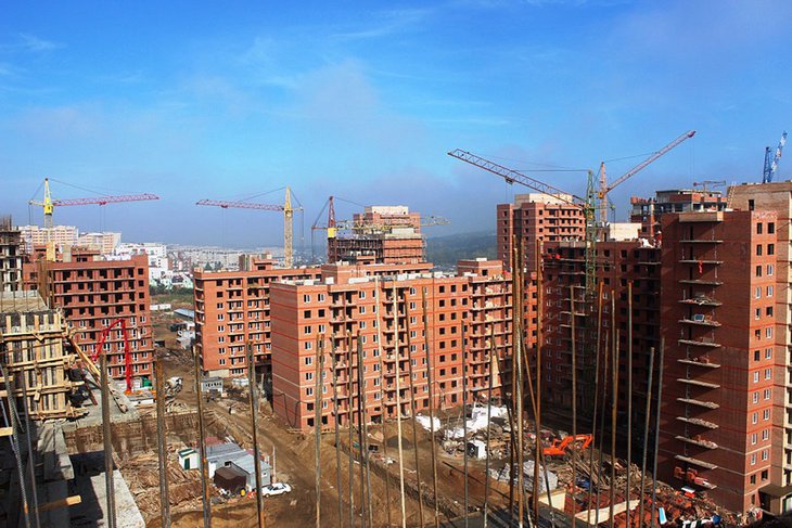За 7 месяцев 2021 года ввод жилья в Иркутской области вырос на 186,9%