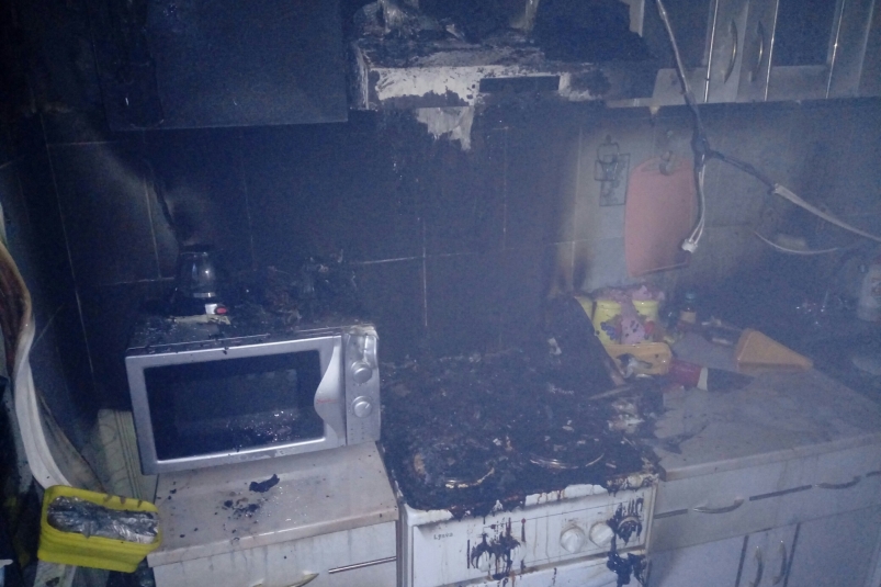 15 человек спаслись при пожаре в многоквартирном доме в 52-м квартале Ангарска