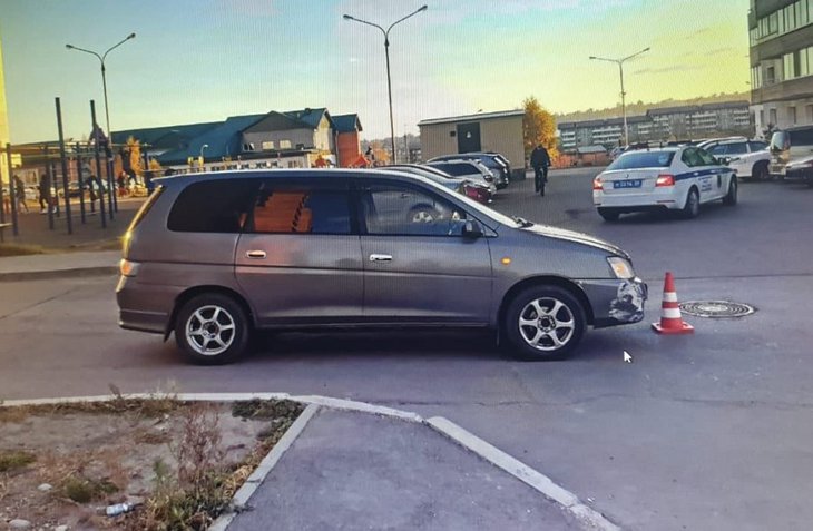 В Иркутске полицейские водитель Toyota Gaia сбил 9-летнюю девочку