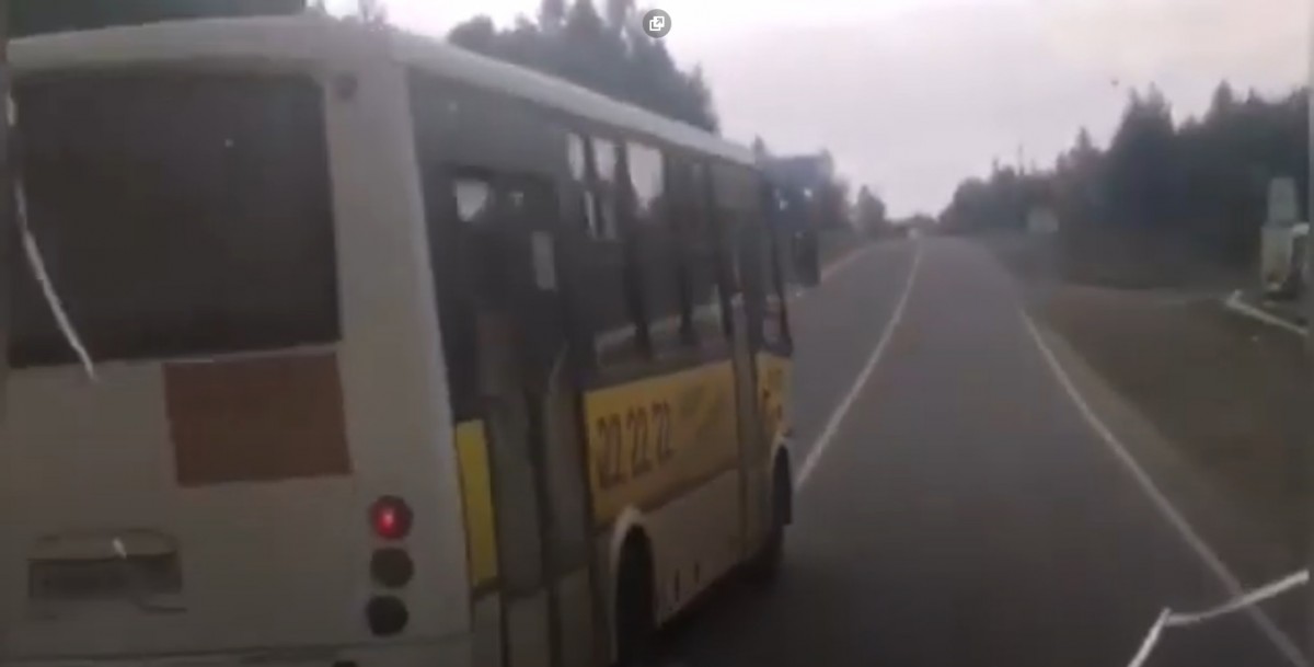 К административной ответственности привлекли водителя автобуса, нарушившего правила обгона в Братске