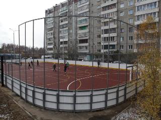 Завершена реконструкция нового хоккейного корта в Университетском Иркутска
