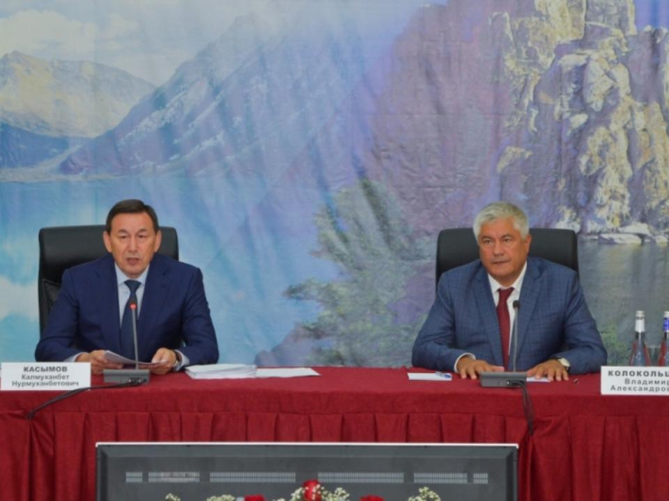Заседание глав МВД России и Казахстана прошло в Иркутске