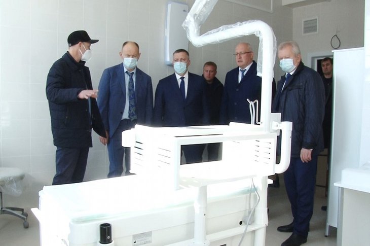 В Иркутске в новой детской поликлинике медсанчасти ИАПО начали монтаж медицинского оборудования