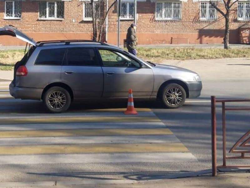 Водитель Nissan сбил пятиклассника на пешеходном переходе в Иркутске