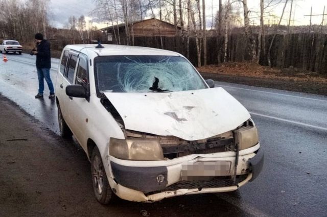 Водитель насмерть сбил пешехода на проезжей части в Братске