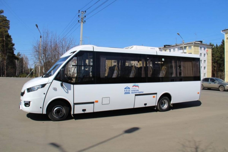 Приобретены автобусы для домов культуры в рамках партпроекта "Культура малой Родины"