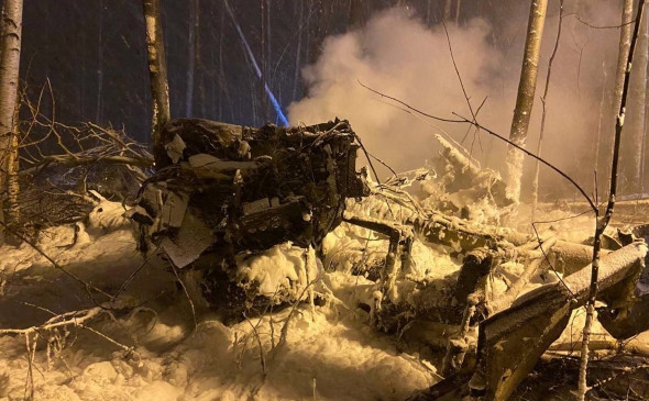 Грузовой самолёт разбился в 7 километрах от Иркутска