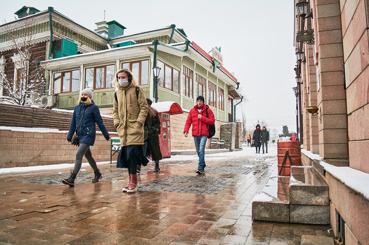 До -4 градусов ожидается в Иркутске днем 6 ноября