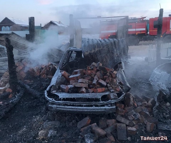 Житель Иркутской области погиб, спасая из огня свой автомобиль
