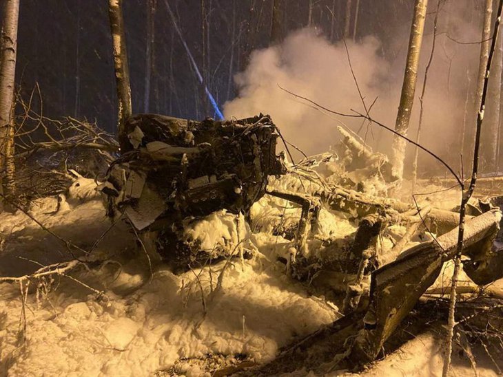 Власти продолжают ликвидацию последствий авиакатастрофы Ан-12 вблизи Пивоварихи