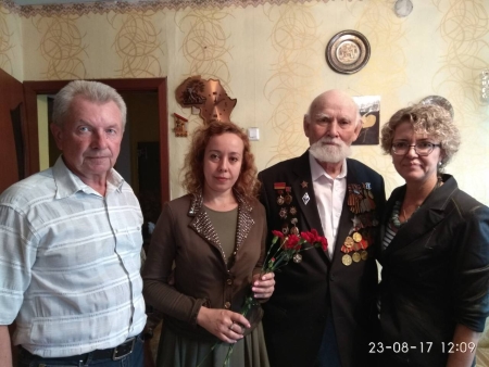 Участников Курской битвы поздравили с Днем воинской славы