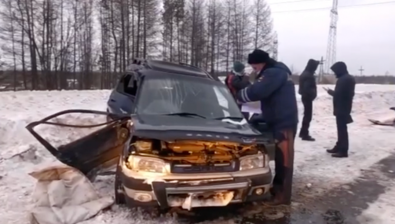 Водитель Toyota Sprinter Carib погиб в столкновении с Volkswagen Polo в Усть-Илимске