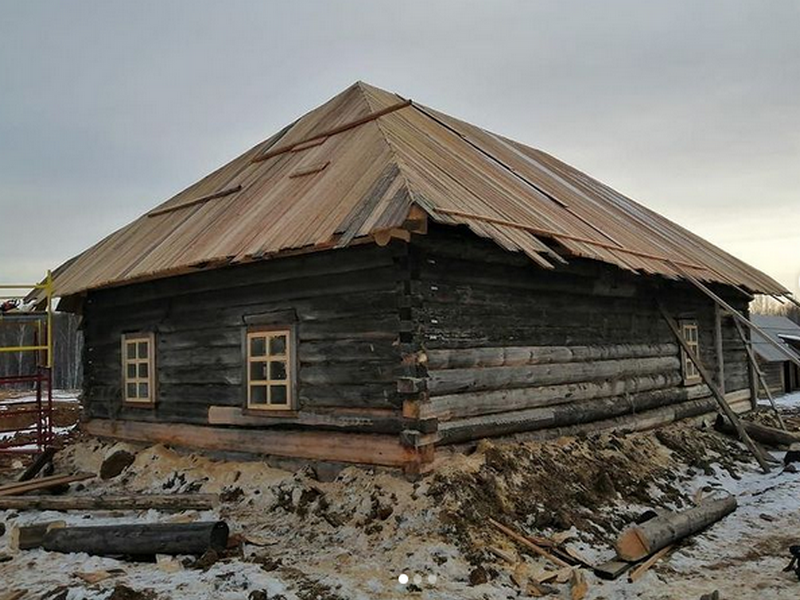 Реставрацию польского дома завершат в «Тальцах» до конца года