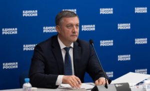 Губернатор Иркутской области Игорь Кобзев вступил в «Единую Россию»