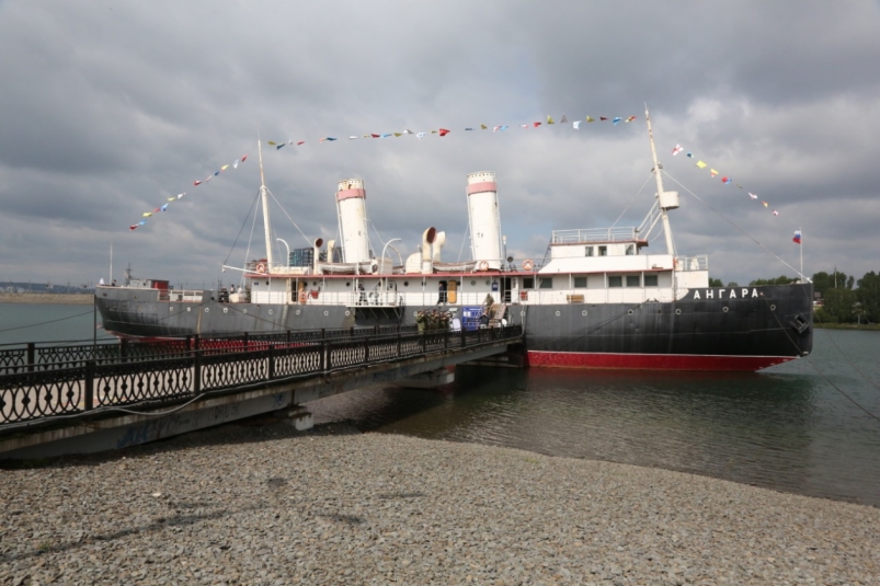 Капитальный ремонт ледокола "Ангара" завершили в Иркутске