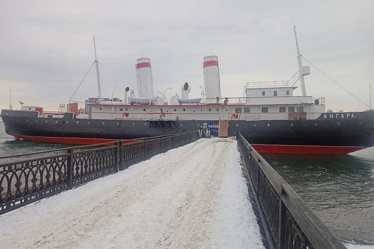 В Иркутске ледокол «Ангара»  откроют после капитального ремонта