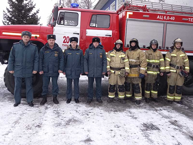 Тулунскую пожарно-спасательную часть №20 признали лучшей в России