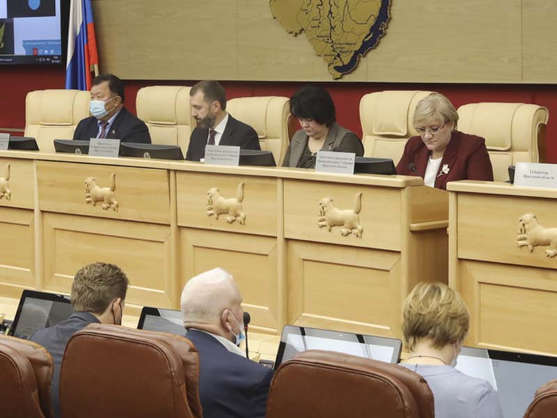 Законопроекты о соцподдержке жителей Приангарья приняли депутаты ЗС в первом чтении