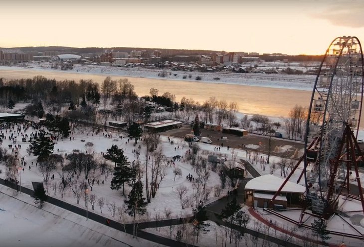 В ледяных городках Иркутска не будет горок из-за пандемии