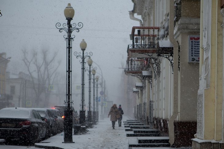Сильный ветер и метель сохранятся в Иркутской области 9 декабря