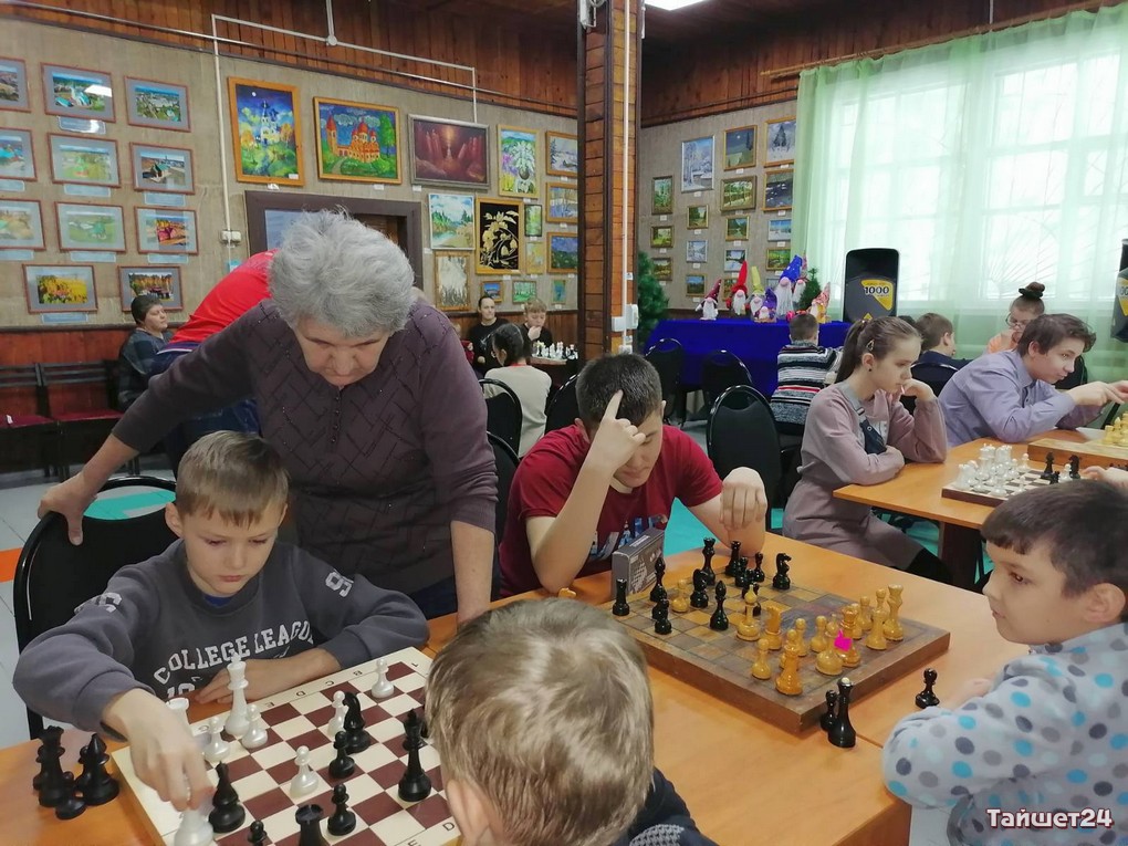 Юные шахматисты из Тайшета и Бирюсинска провели дружескую встречу