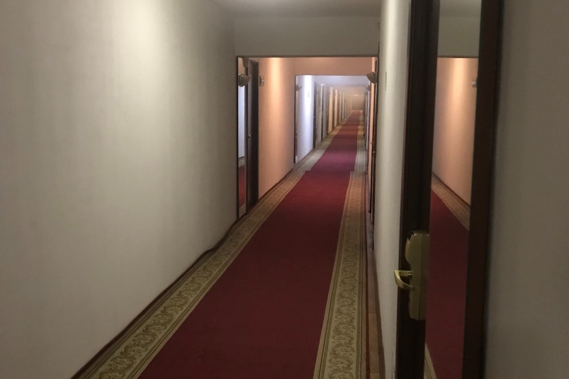 Пожар произошел в гостинице "Ангара" в Иркутске в ночь на 21 декабря