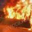 Автобус №13 загорелся в микрорайоне Ново-Ленино