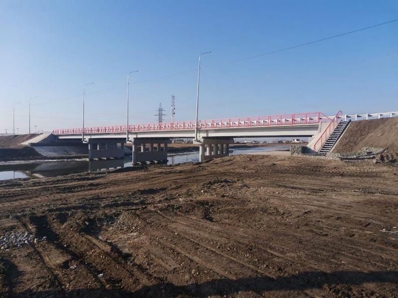 В Иркутском районе появился мост с системой очистки воды с проезжей части