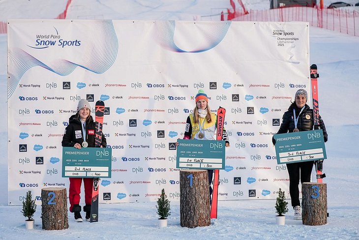 Паралимпийка Варвара Ворончихина завоевала две медали на ЧМ по горнолыжному спорту в Норвегии