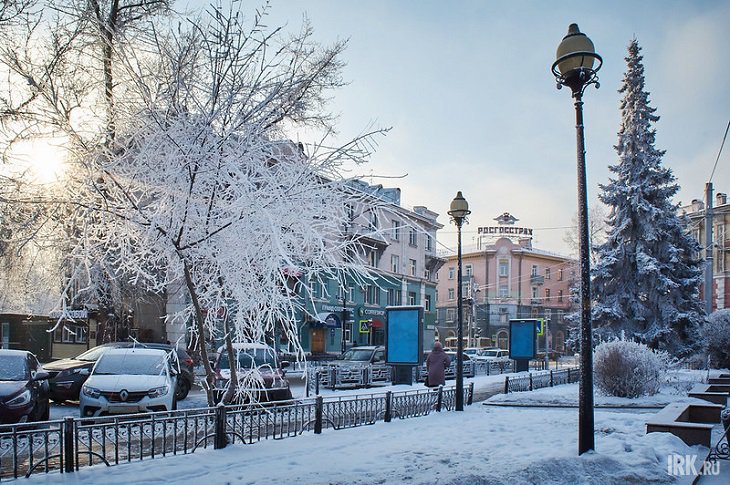 В Иркутске днем 18 января потеплеет до -4