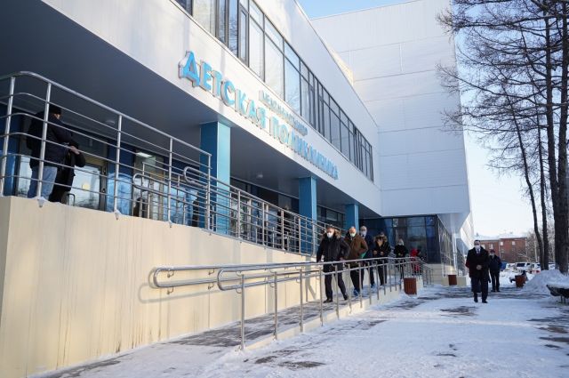 В здании детской поликлиники в Иркутске-2 завершили строительные работы