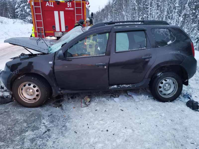Один человек погиб и трое пострадали в ДТП на выезде из Усть-Илимска