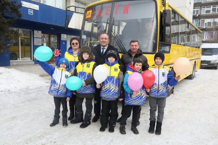 Детская спортивная школа Иркутского района получила новый автобус