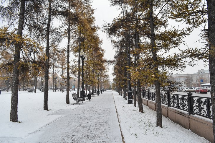 На выходных в Иркутской области ожидается облачная погода и небольшой снег