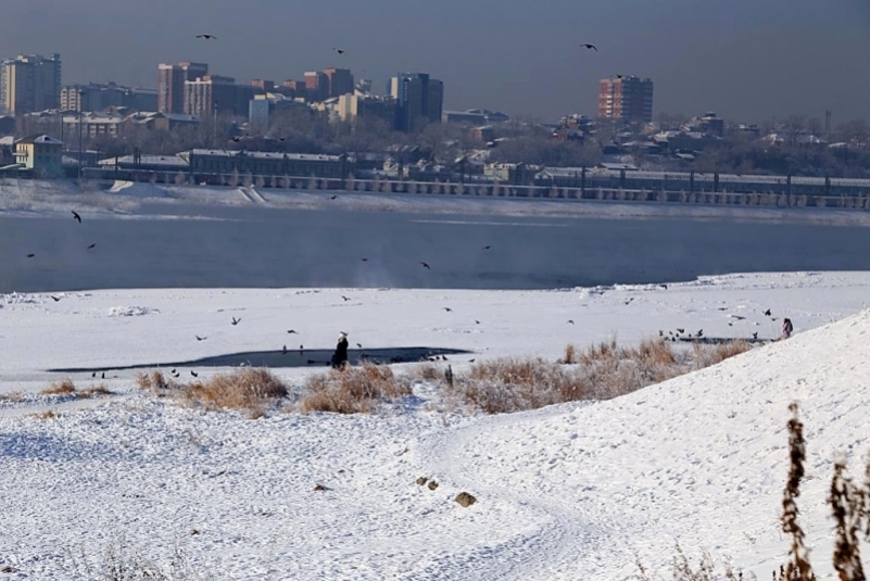 Пасмурной и снежной будет предстоящая рабочая неделя в Иркутске