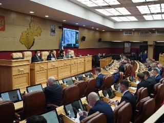 Начала работу 52-я сессии Законодательного Собрания Иркутской области