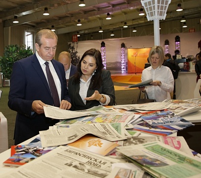 Фестиваля журналистов «Байкальская пресса» открыл губернатор Иркутской области