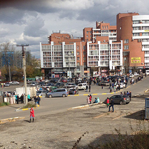 В Иркутске и Ангарске эвакуировали людей из нескольких торговых центров
