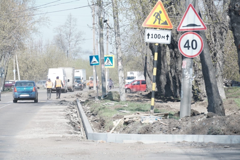 Ремонт дорог и благоустройство начались в округах двух депутатов Думы Иркутска