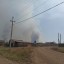Лесной пожар подобрался к Николаевке