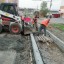 В иркутском микрорайоне Солнечный начали ремонт дороги у трамвайного кольца