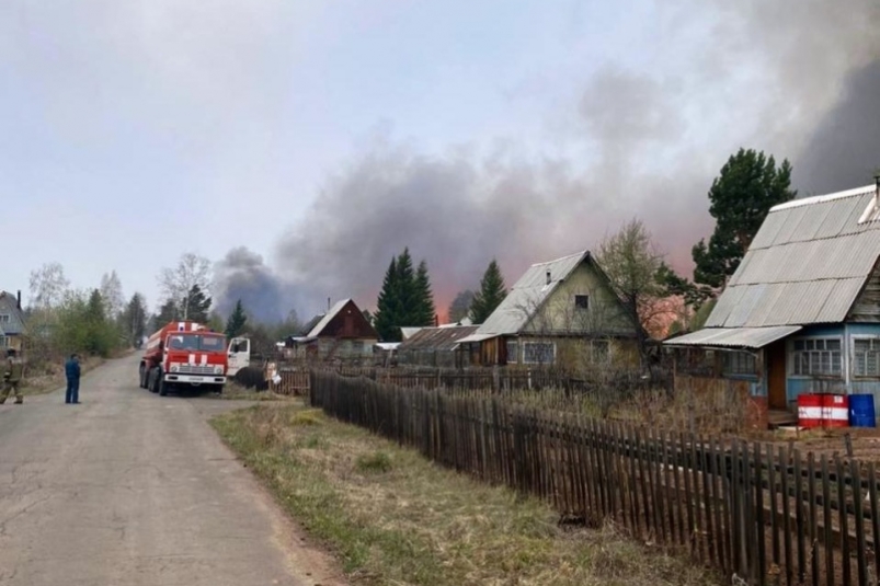 Площадь ландшафтных пожаров в Иркутской области за сутки превысила 30 га