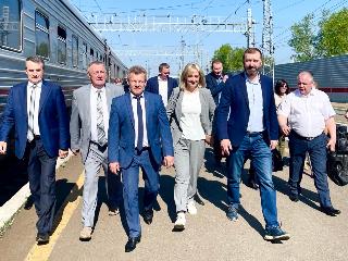 Депутаты ЗакСобрания Иркутской области находятся в рабочей поездке в Тайшете